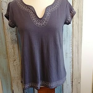 55 St Tropez West Short Sleeve Tee Sz S